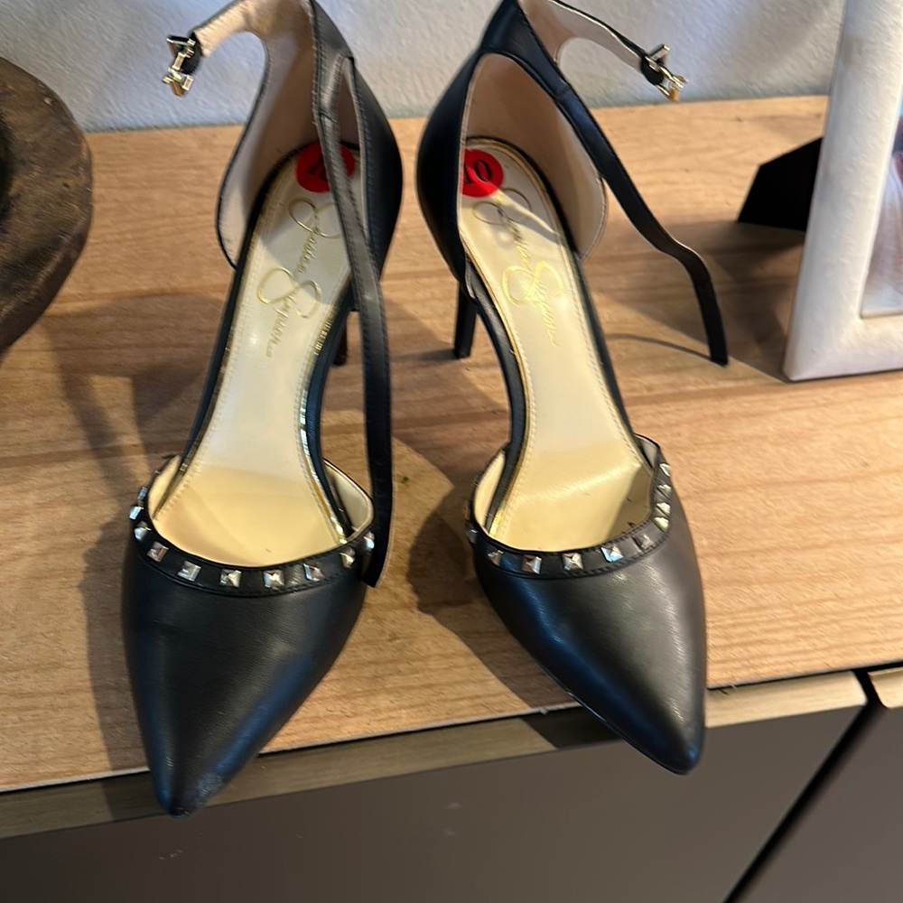 Cute shoes with gold studs